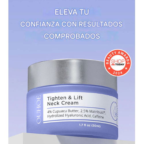 Crema Anti-Arrugas GoPure: Cuello Firme, Piel Joven