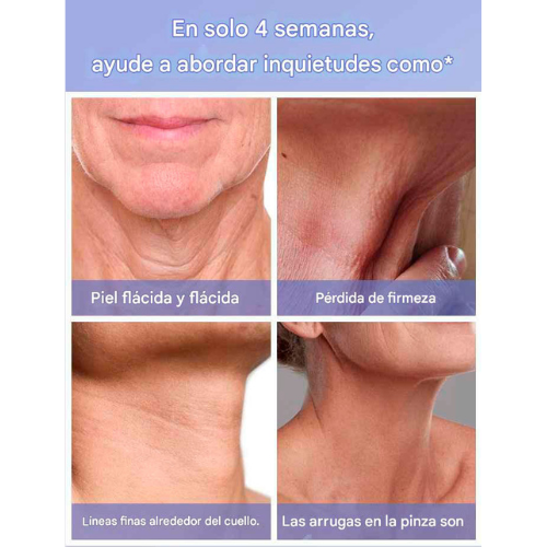 Crema Anti-Arrugas GoPure: Cuello Firme, Piel Joven