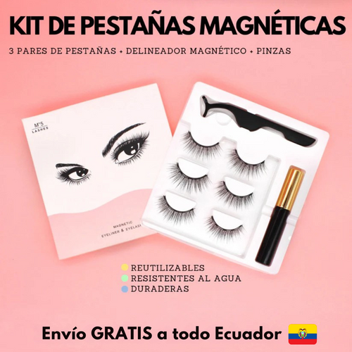 KIT DE PESTAÑAS MAGNÉTICAS