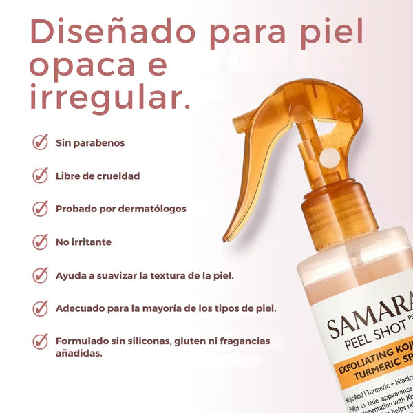 Spray Exfoliante Turmeric