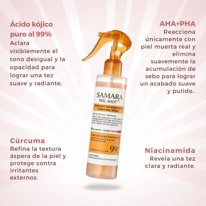 Spray Exfoliante Turmeric