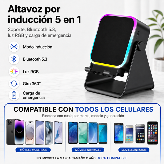 Altavoz Inalámbrico 5 en 1